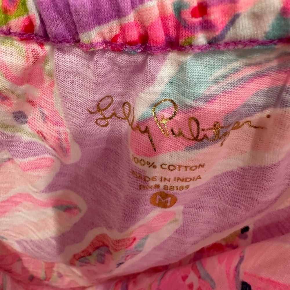 Lilly Pulitzer Enna Knit Off Shoulder Top Amethyst Sunseekers (131) - Picture 4 of 4